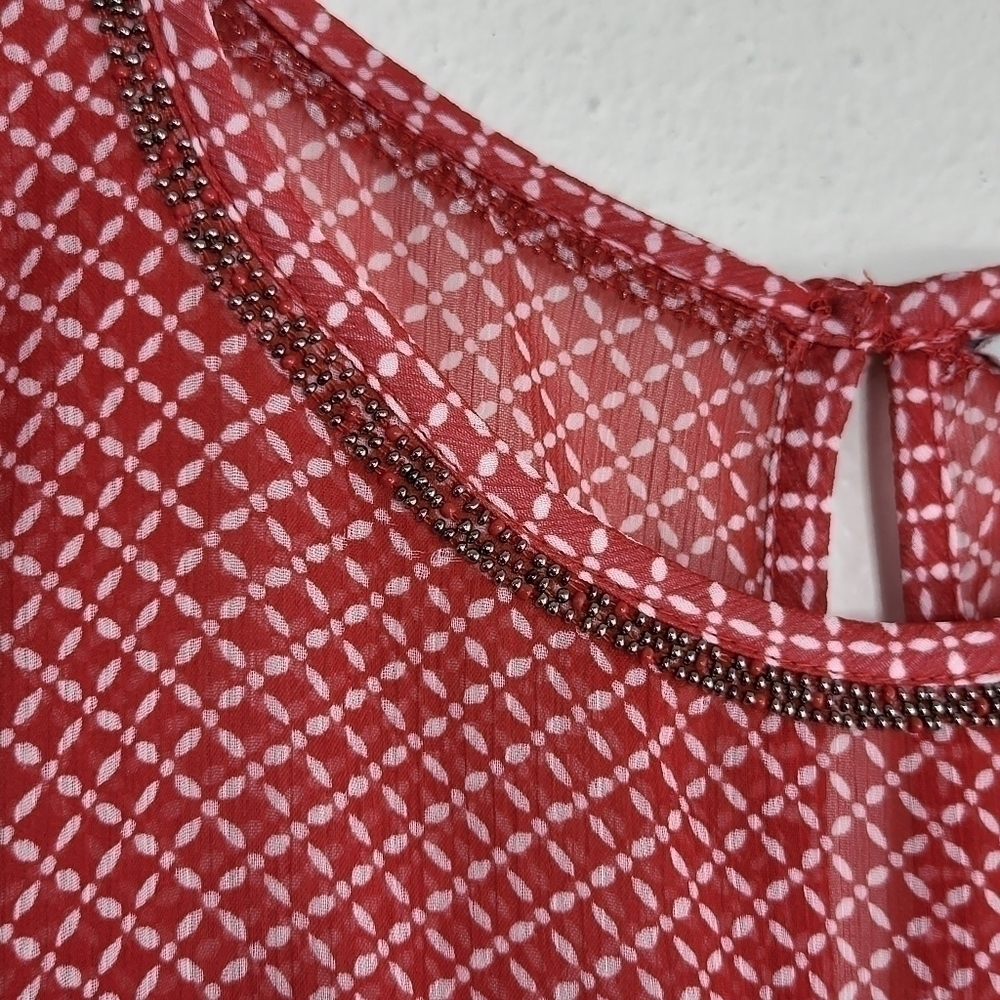 Lucky BRAND Blouse Top - Picture 2 of 9